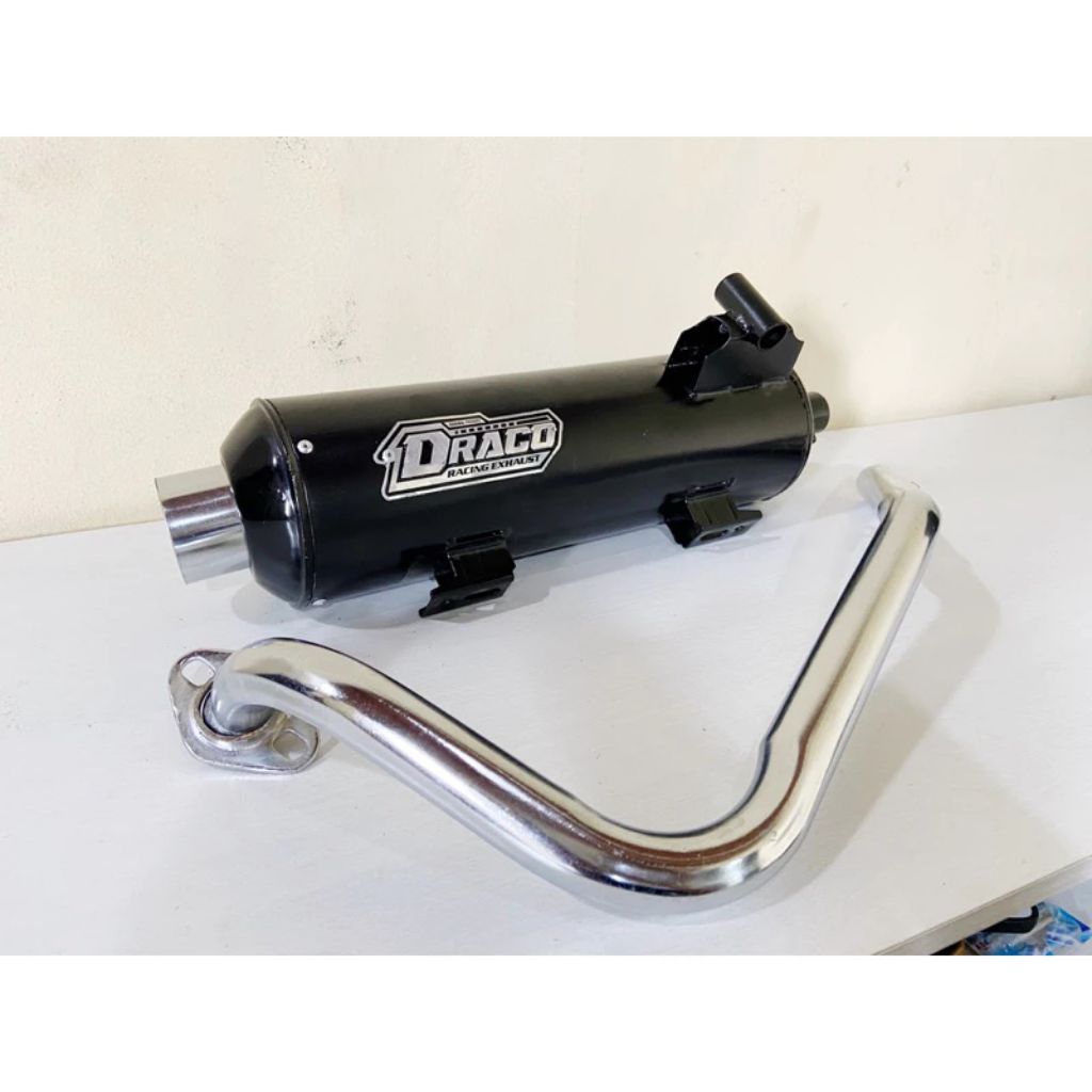 Knalpot standar Racing Matic mio sporty/smile/j/m3 Suara Ngebass Adem
