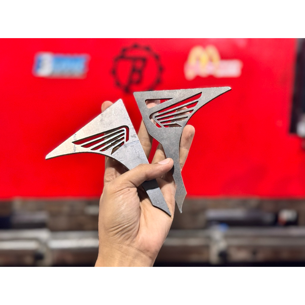 manisan rangka depan cb gl megapro k5