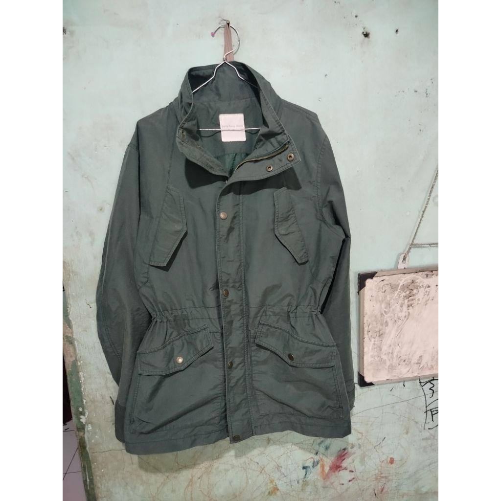 JAKET PARKA MODEL M65 BANG BANG JEANS BUKAN BARANG BARU