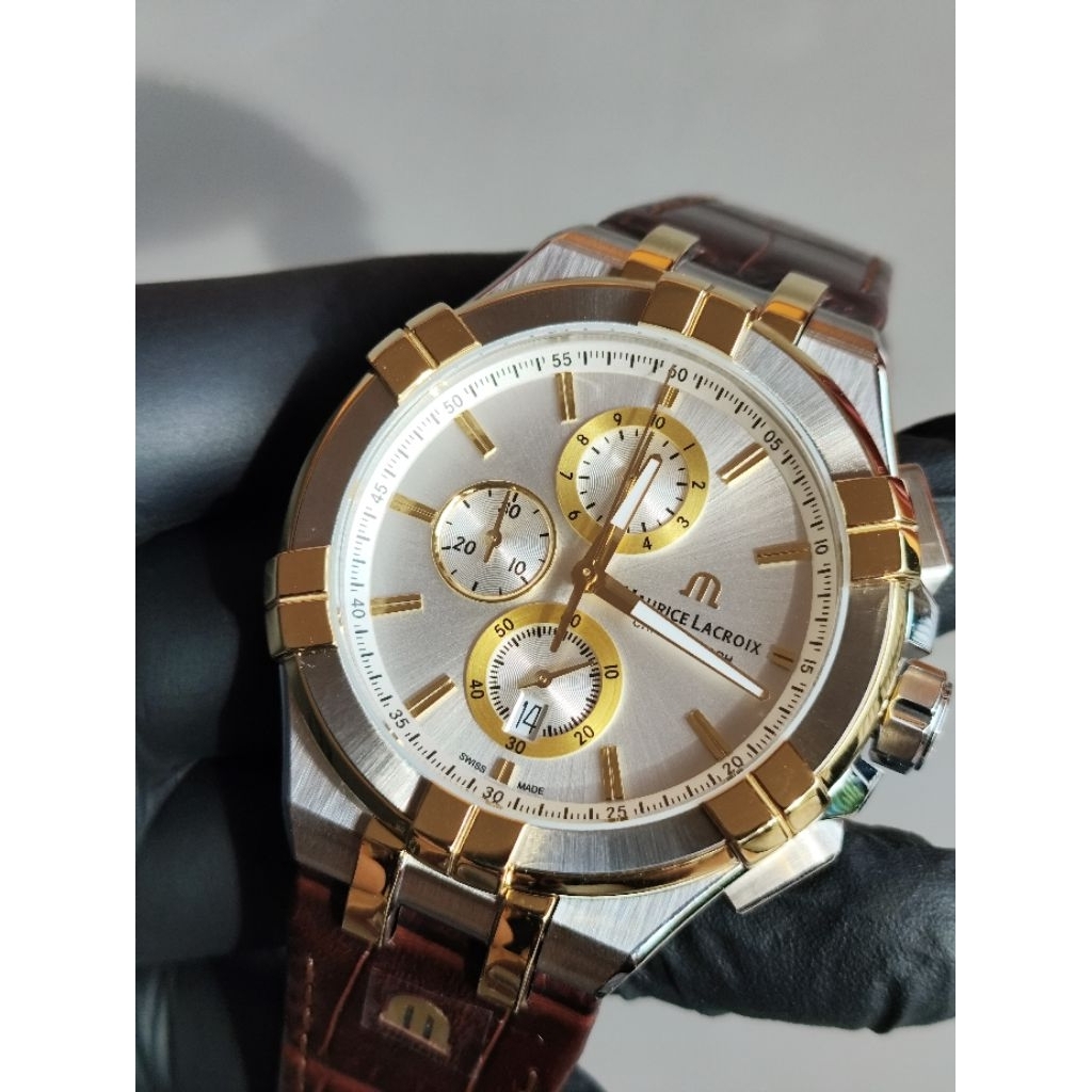 JAM TANGAN pria mewah maurice lacroix