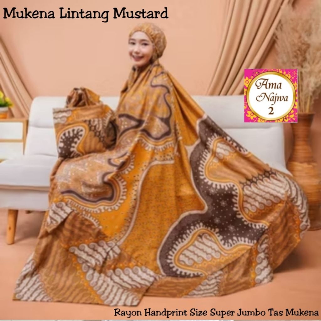 Mukena Lintang Batik by Ama Najwa Mukena Jumbo Adem Mukena Lebaran Batik Mewah Rayon