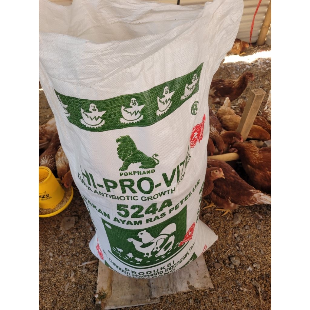 pakan ayam petelur Pokphand 524A  harga per 1 karung