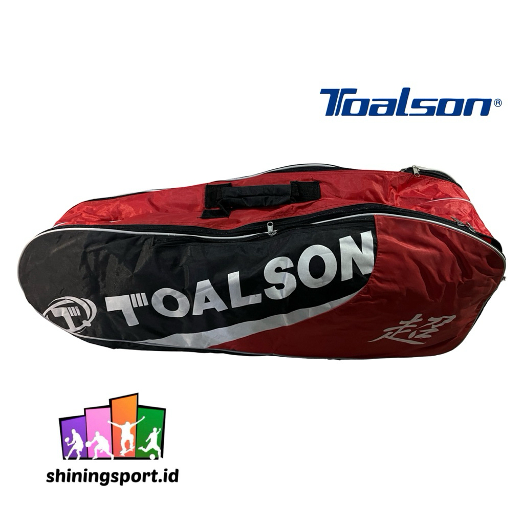 Tas Raket Badminton Toalson 2R 100% Original