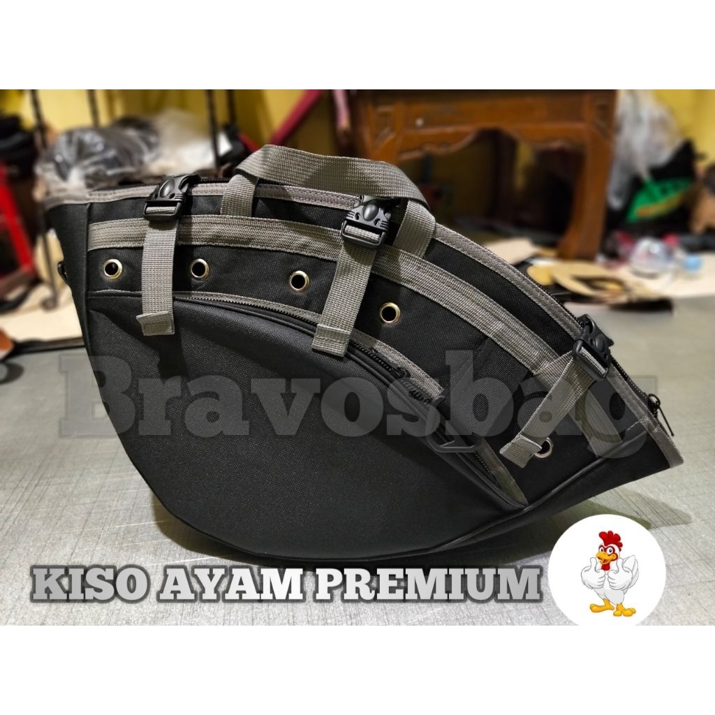 Tas Kiso Ayam Jago Aduan/Tas Kiso Ayam Jago Juara/Tas Kiso Army Loreng/Tas Cod/Tas Ayam Bangkok