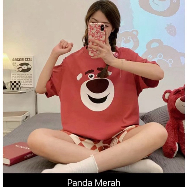 piyama wanita celana pendek