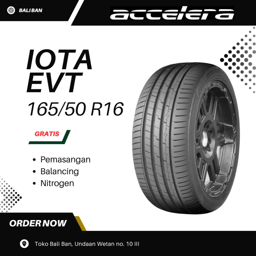 Ban Accelera IOTA EVT 165/50 R16