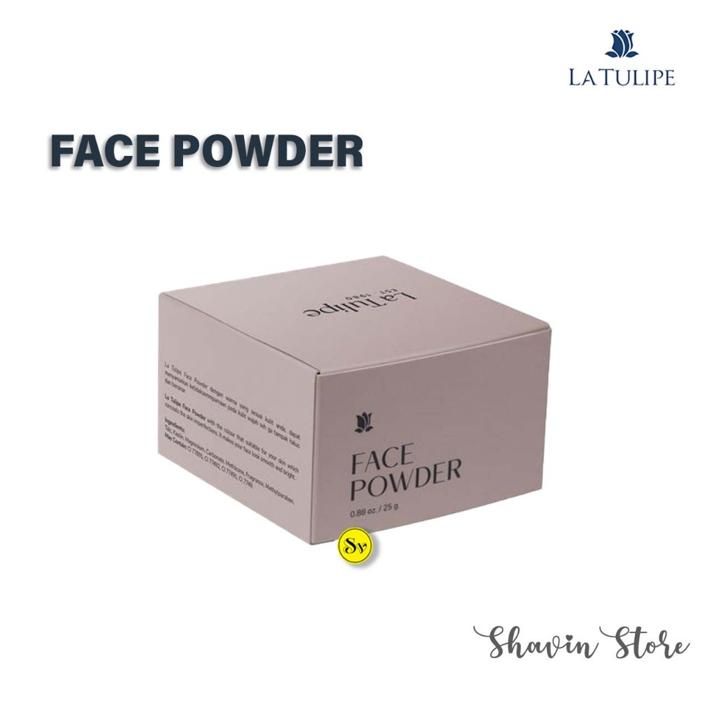 La Tulipe Face Powder - Bedak Tabur La Tulipe