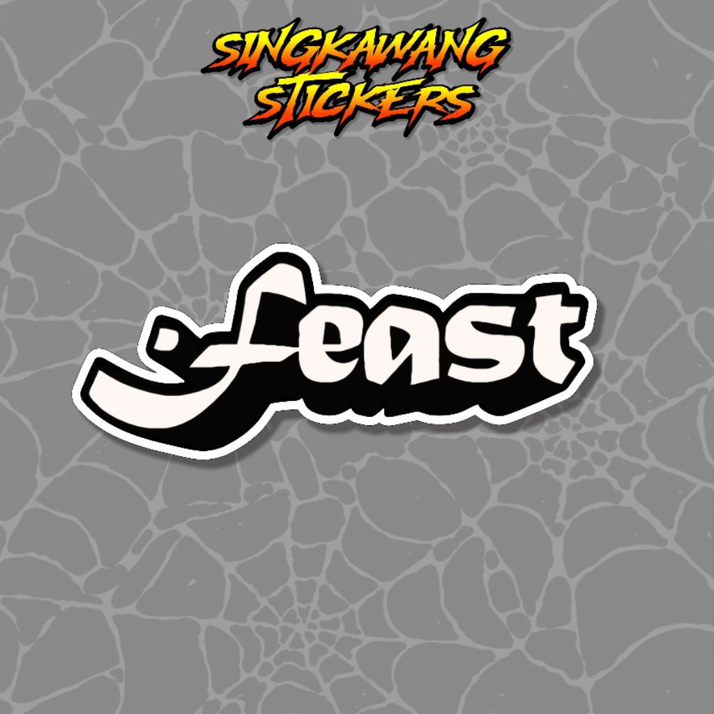 FEAST STIKER BAND SKENA STICKER