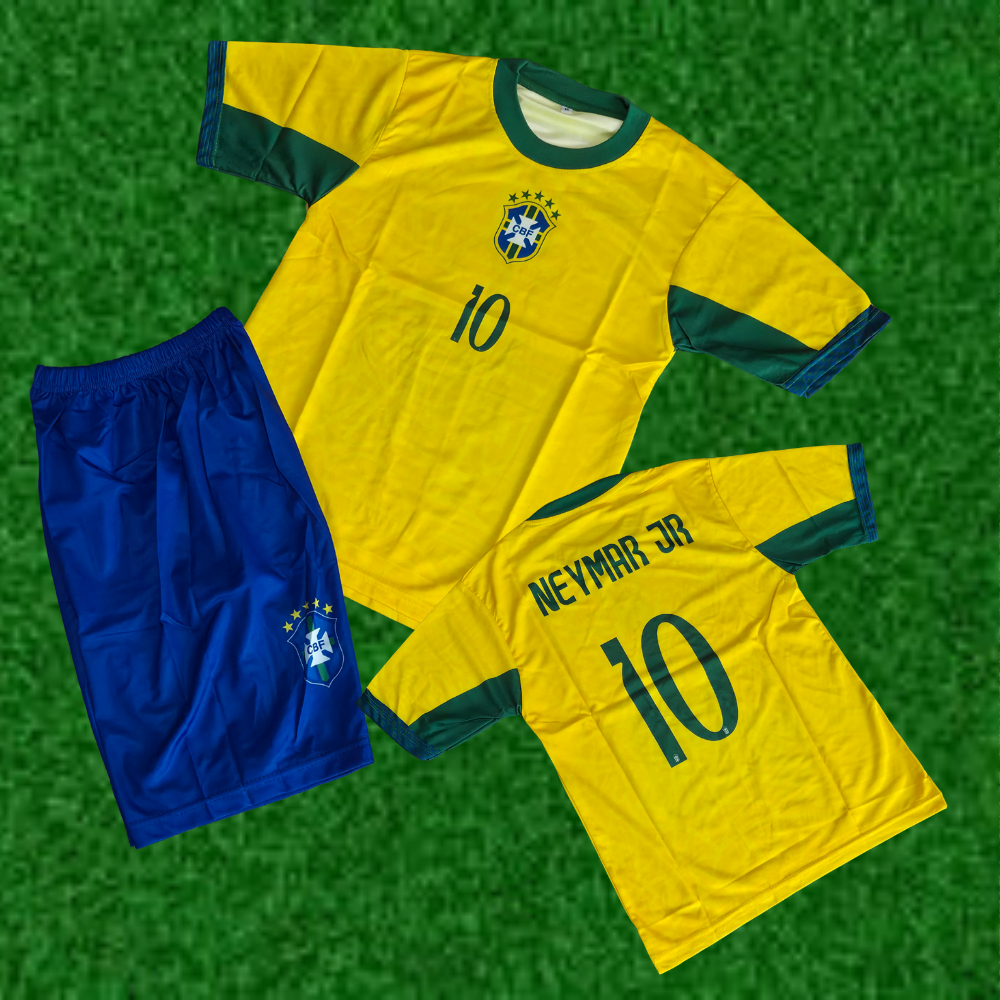 SETELAN BAJU BOLA ANAK BRAZIL PRINTING/SET BAJU BOLA ARGENTINA ANAK PRINTING