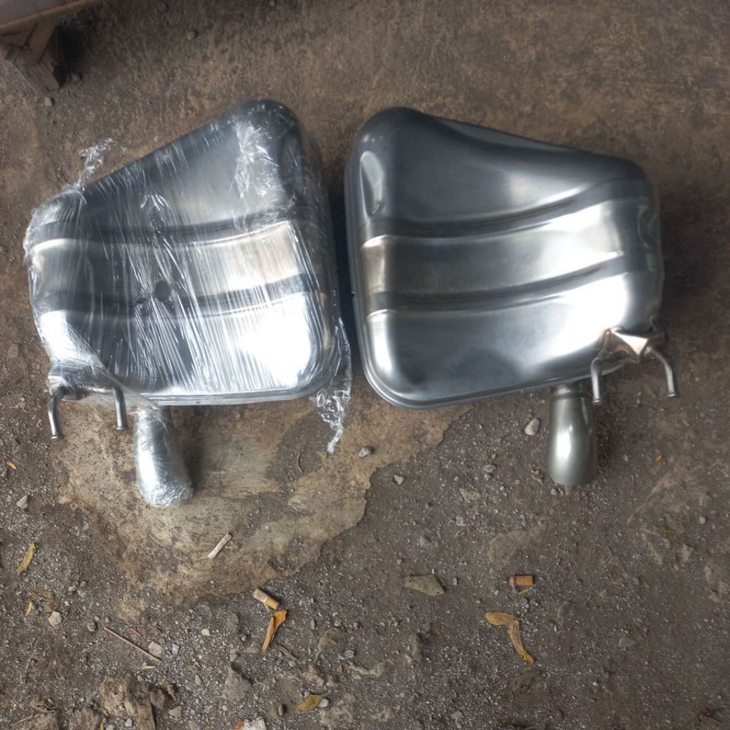 knallpot/ muffler honda civic turbo ori bekas copotan