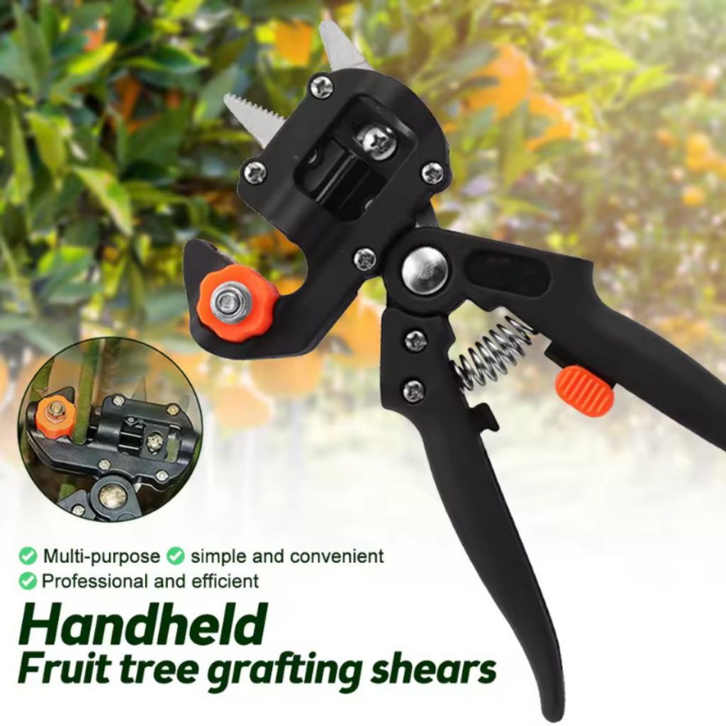 Gunting Grafting Cangkok Pruning Tool Set Lengkap Okulasi Stek Sambung Ranting Pucuk Batang Tanaman