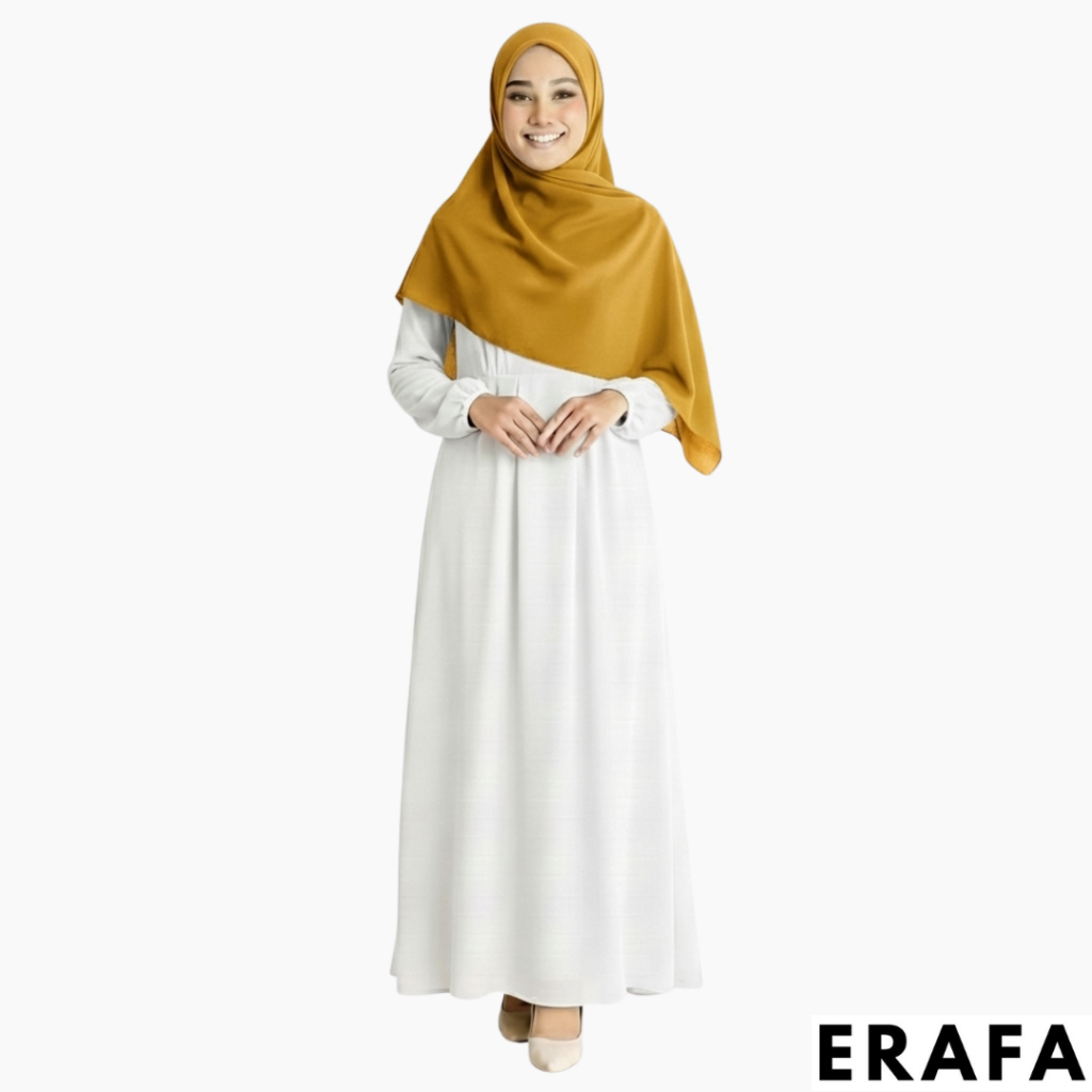 ERAFA - Hijab Voal Segi Empat Scarf Daily Cerutti Babydoll Warna Gold
