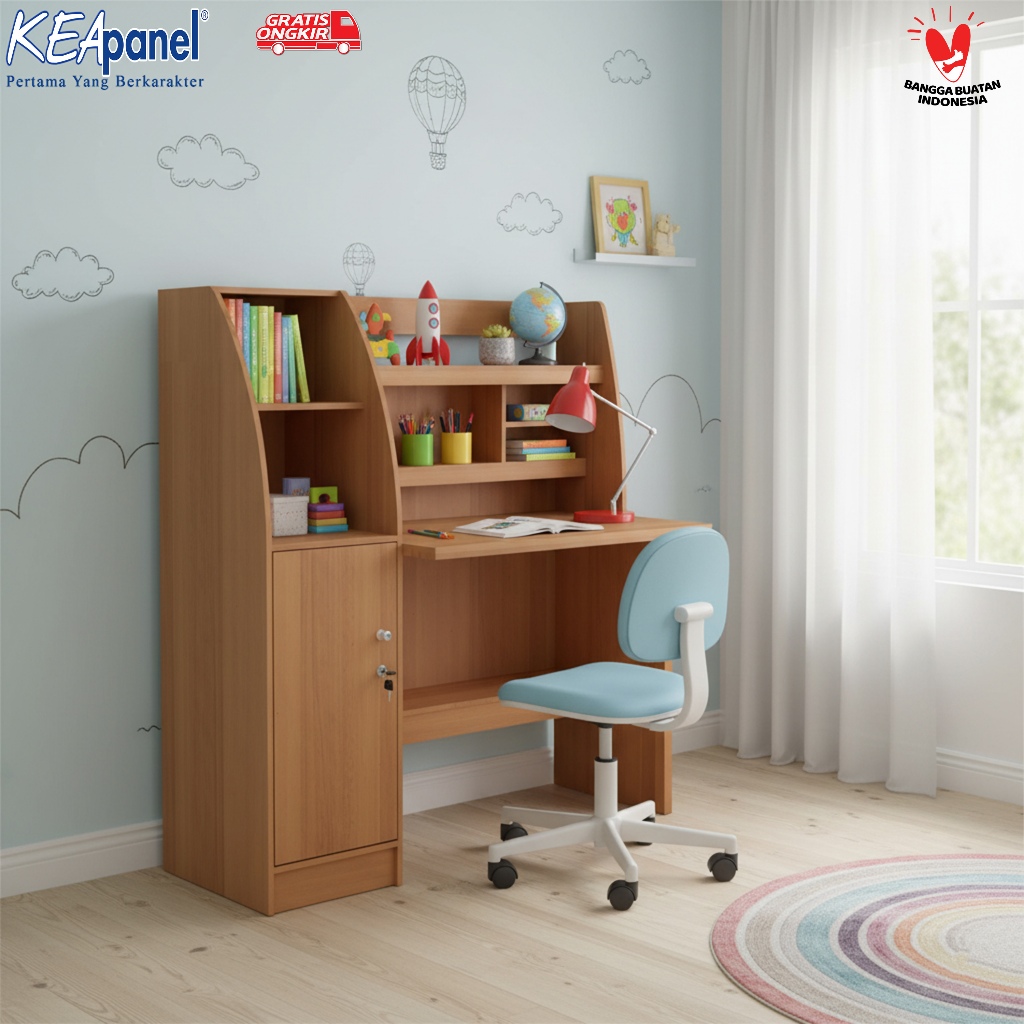 Kea Panel – Meja Belajar Anak Meja Kantor Modern Minimalis Meja Belajar Napoly
