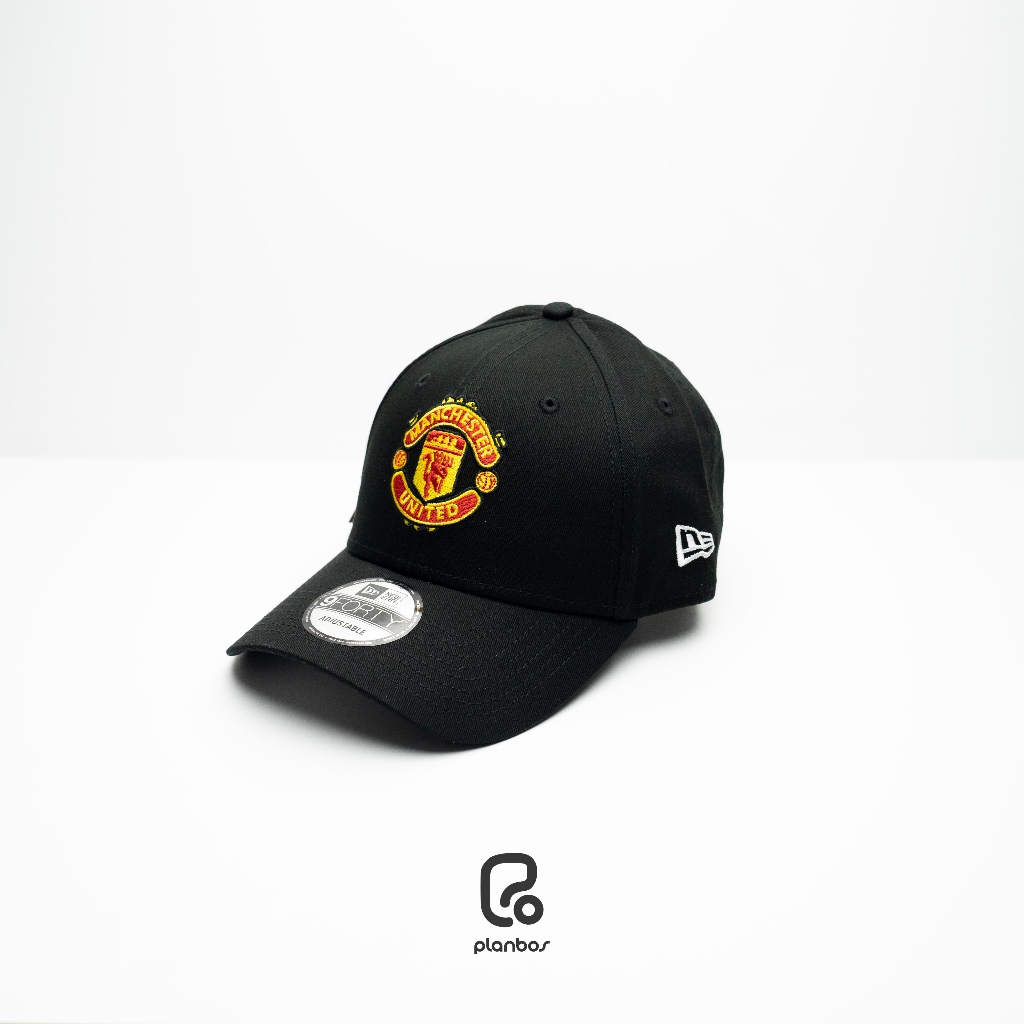 TOPI NEW ERA ORIGINAL MANCHESTER UNITED LOGO BLACK