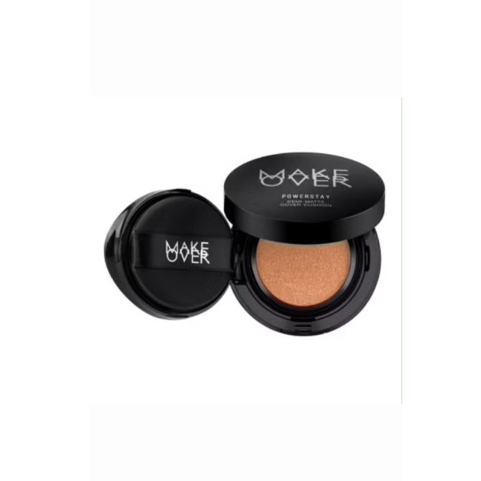 PROMO MAKE OVER POWERSTAY DEMI-MATTE COVER CUSHION 24H LONG WEAR 15G | SHADE N30 NATURAL BEIGE | NOR