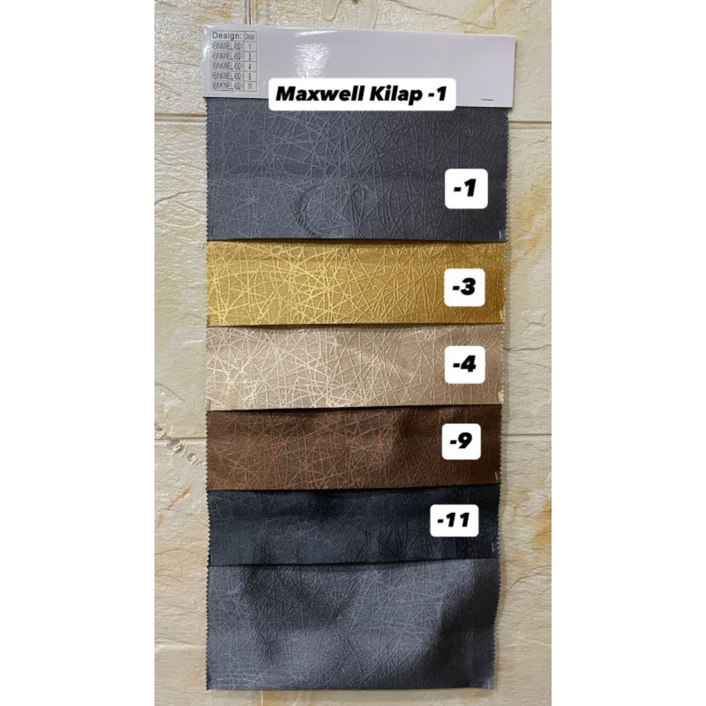 Bahan Kain Gorden Blackout | Kain Gorden Polos Meteran | Lebar 280cm