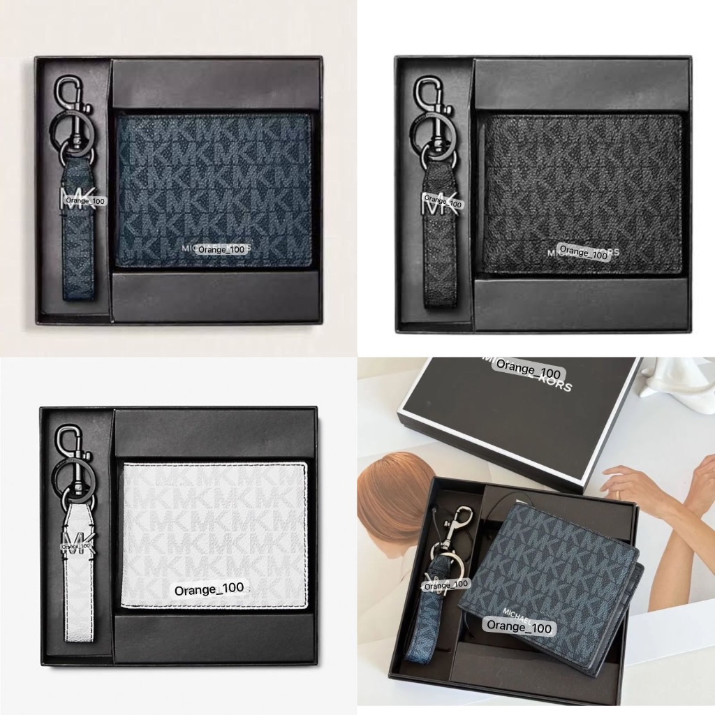 DOMPET PRIA MK GIFTSET WALLET ORIGINAL