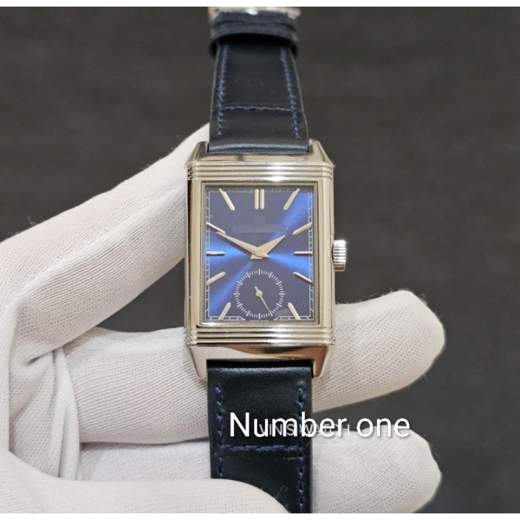 No1jam Pria JLC R.erso Mono blue Dial MGF