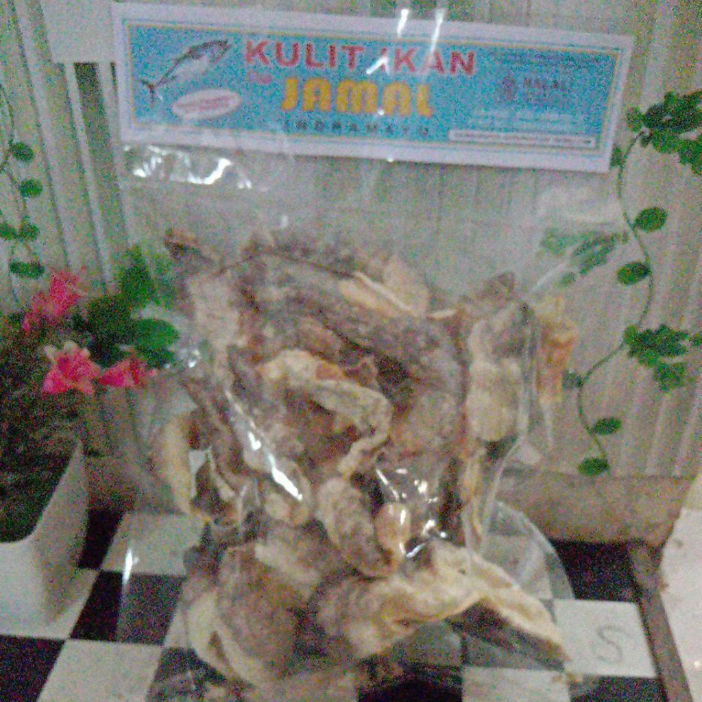 Kerupuk Kulit Ikan Khas Indramayu cap Jamal