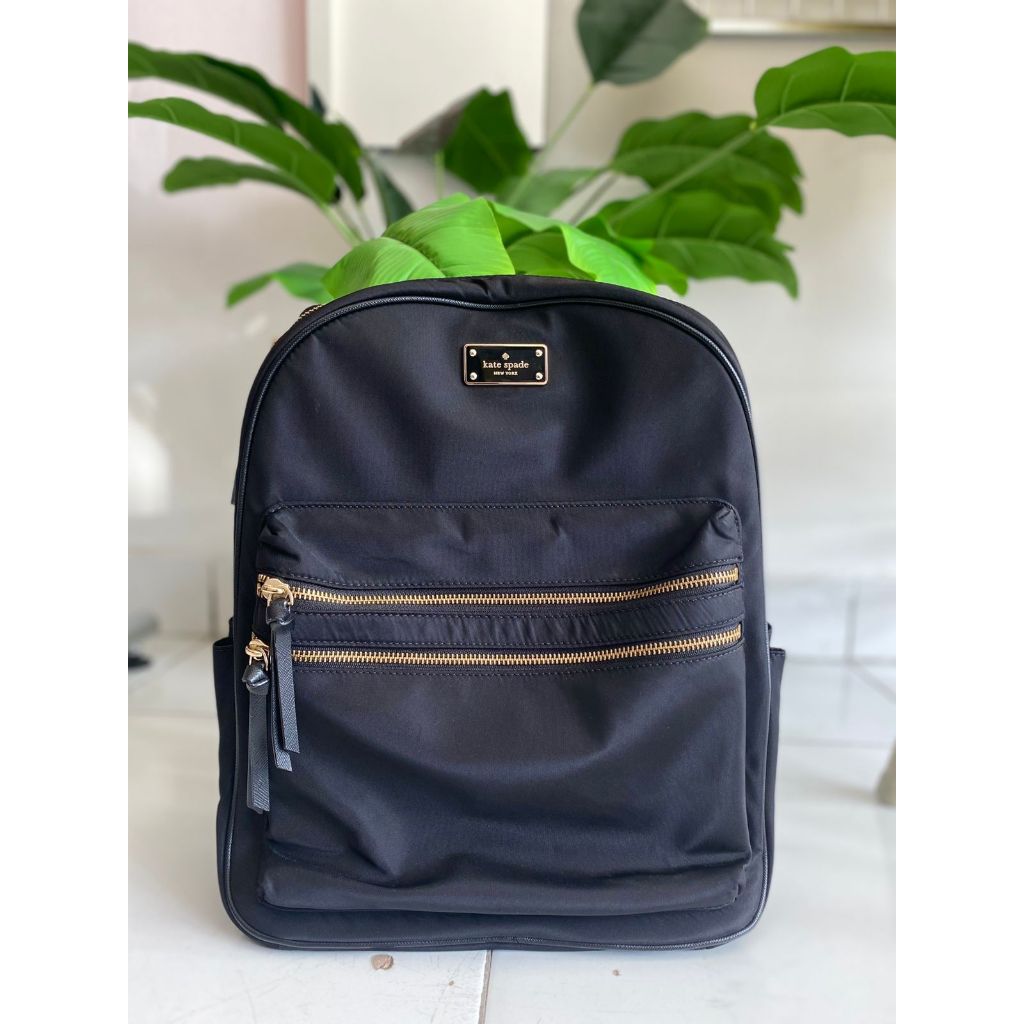 [PRELOVED] Excellent Backpack Hitam Kate Spade One Size