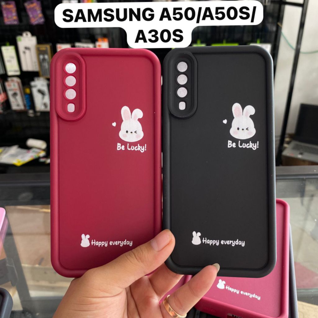 CASING SILIKON MOTIF LUCKY SAMSUNG A50 / A50S / A30S