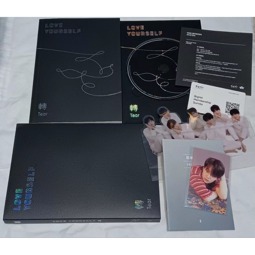 Only Photocard Yoongi Suga from Album Tear O Love Yourself|