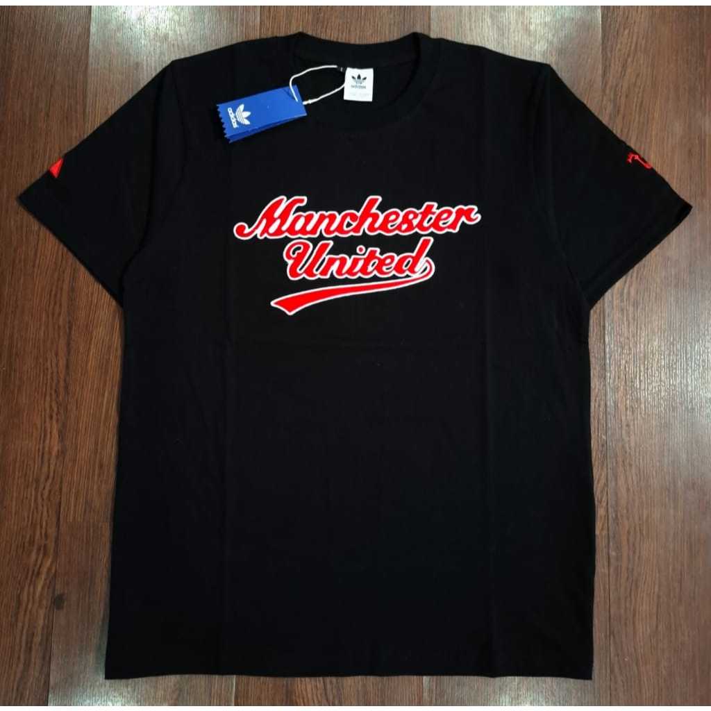 Kaos Bola Casual Retro Vintage Manchester United In USA 2025/2025 Cotton Combed 24s Ready Dari S - 3