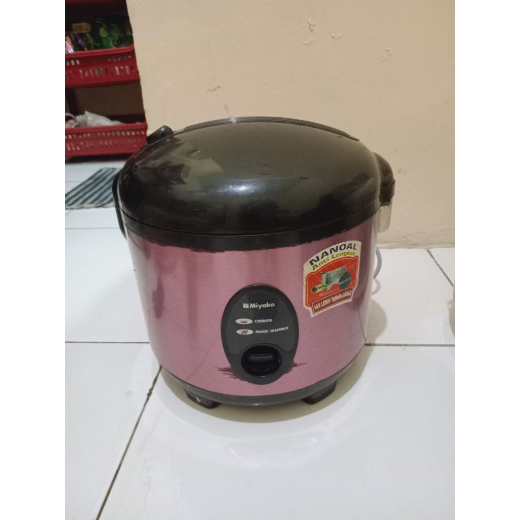 magicom merk miyako bekas pakai uk 1.8 liter