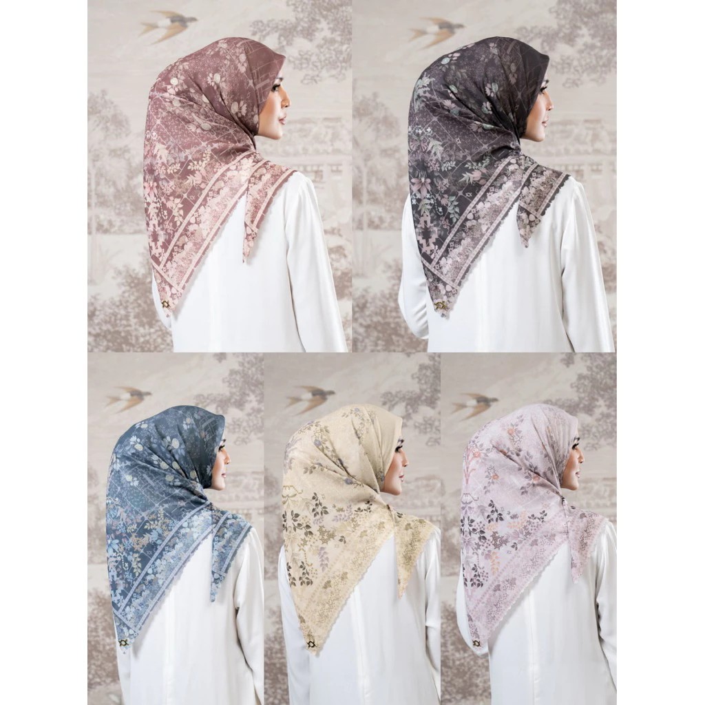 WEARING KLAMBY RAMIYA SCARF  ORIGINAL BY KLAMBY