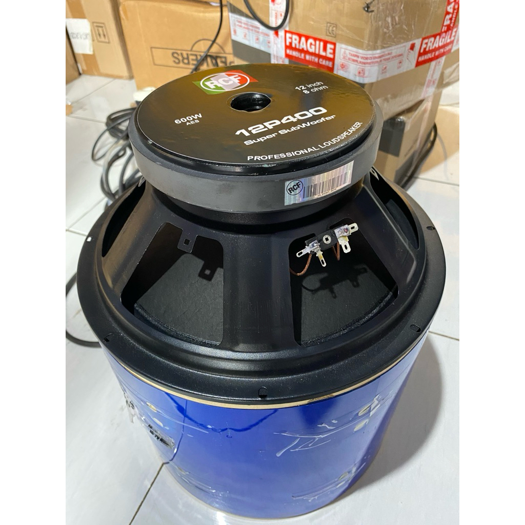 SPEAKER KOMPONEN 12 inch / RCF 12P400 VC 3” SUBWOOFER