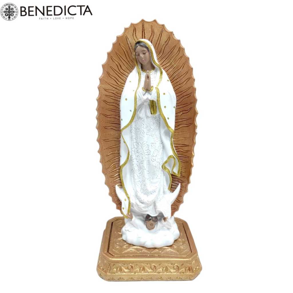 PATUNG OUR LADY OF GUADALUPE - PATUNG MARIA GUADALUPE W/ DEVOSI BOX - BENEDICTA