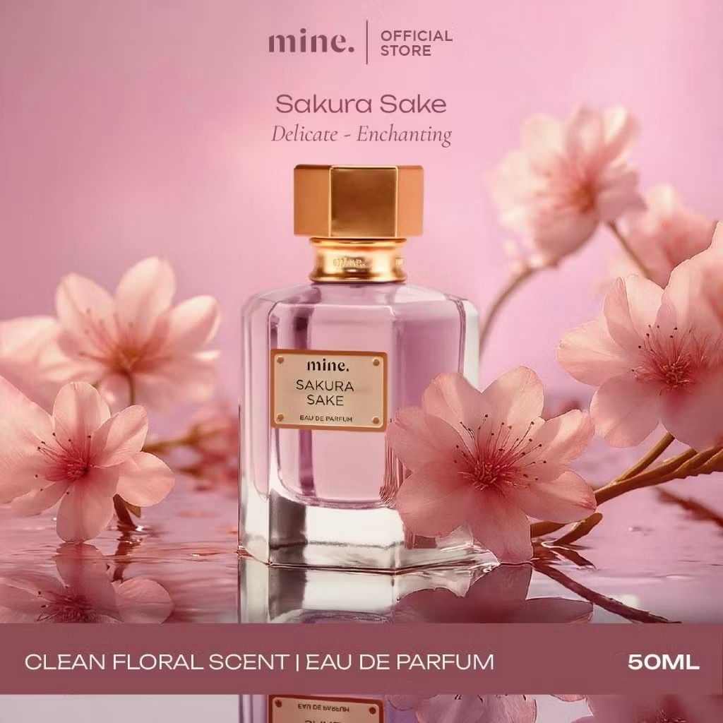 Mine Parfumery Sakura Sake Eau De Parfume 50 ml