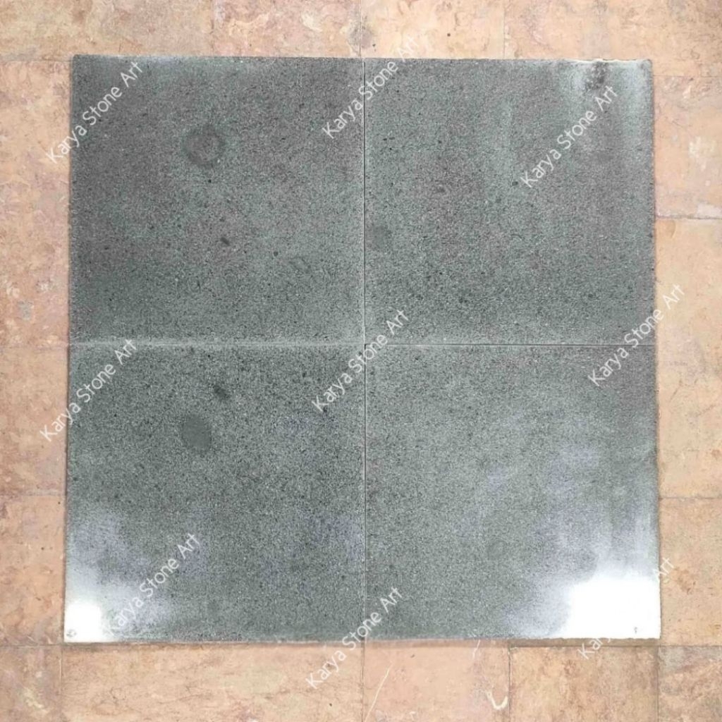 Batu Andesit Poles 20 x 20 | Lantai Batu Andesit | Batu Alam Lantai | Andesit Glossy | Lantai Batu G