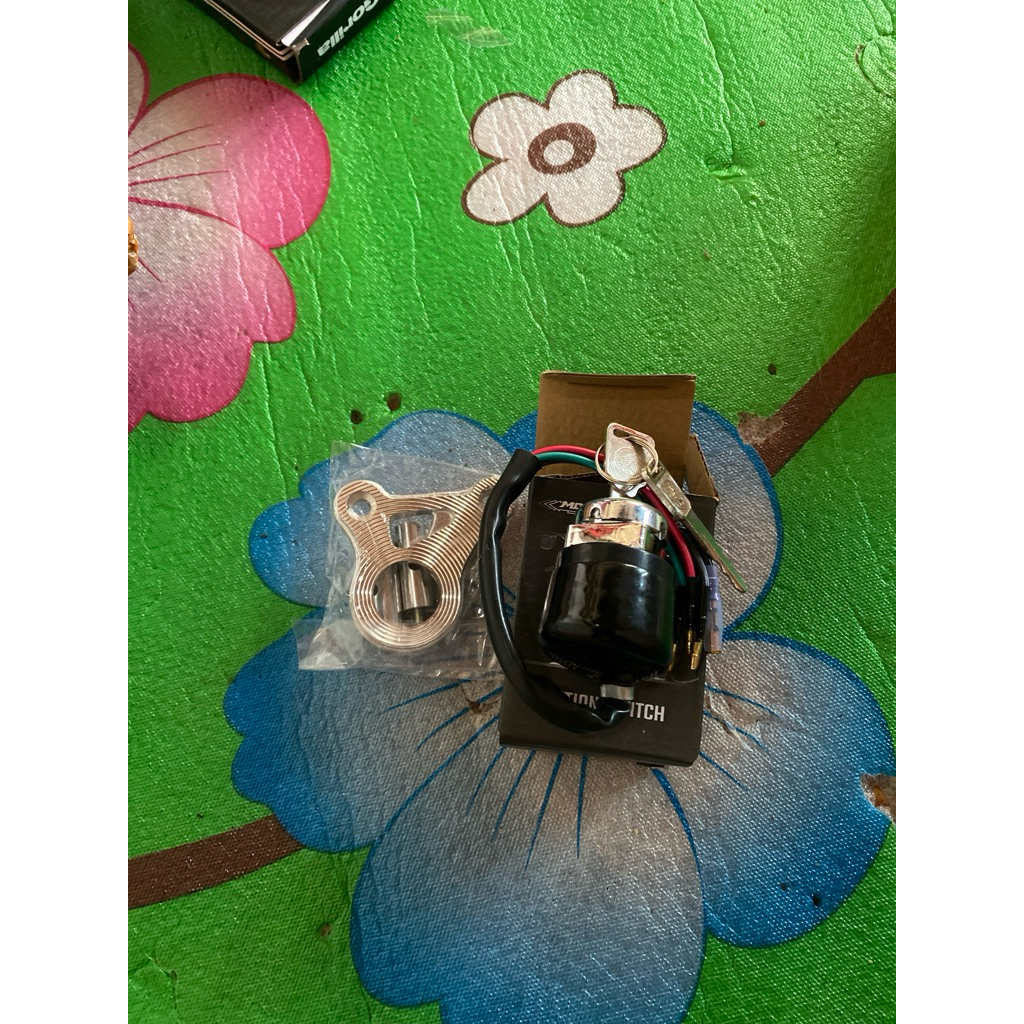 Kunci Kontak Cb GL CG c70 Tiger Ori Kabel 4 Impor Set Dudukan Cnc