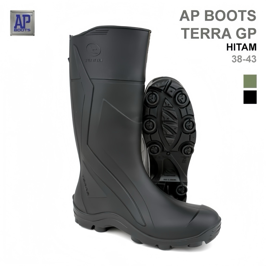 Sepatu Boot AP Terra GP. 100% Original AP Boots.