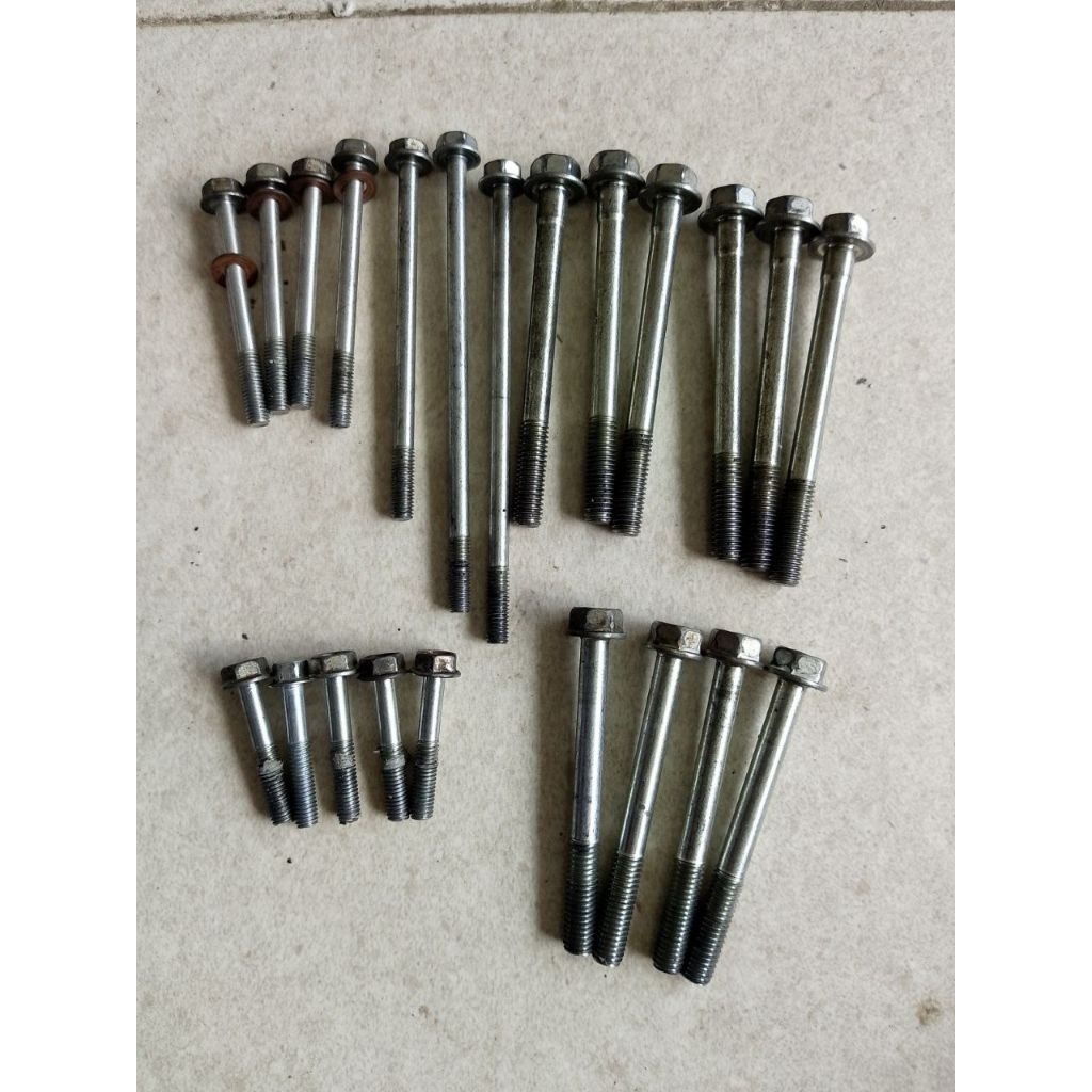 Baut head CBR 250RR - Baut Blok head CBR 250RR Original