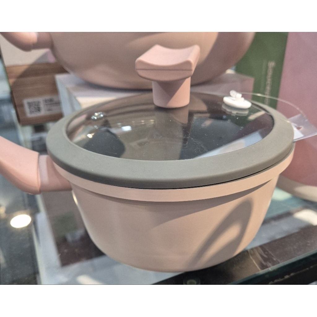 Panci Saos Hartley 16 cm COOK & BAKE GREBLON Hartley 16 cm Sauce Pan 1 set - IF.