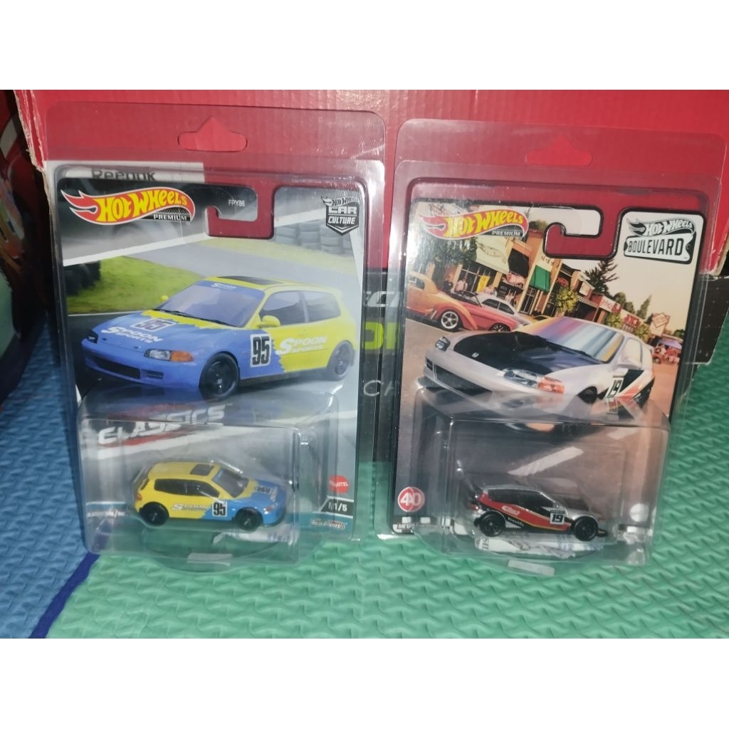 Hotwheels Civic Eg Boulevard dan Spoon