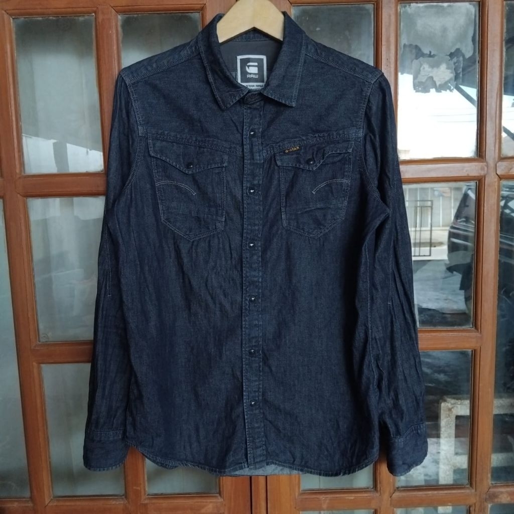 G-Star Raw Denim Slim Shirt (L)