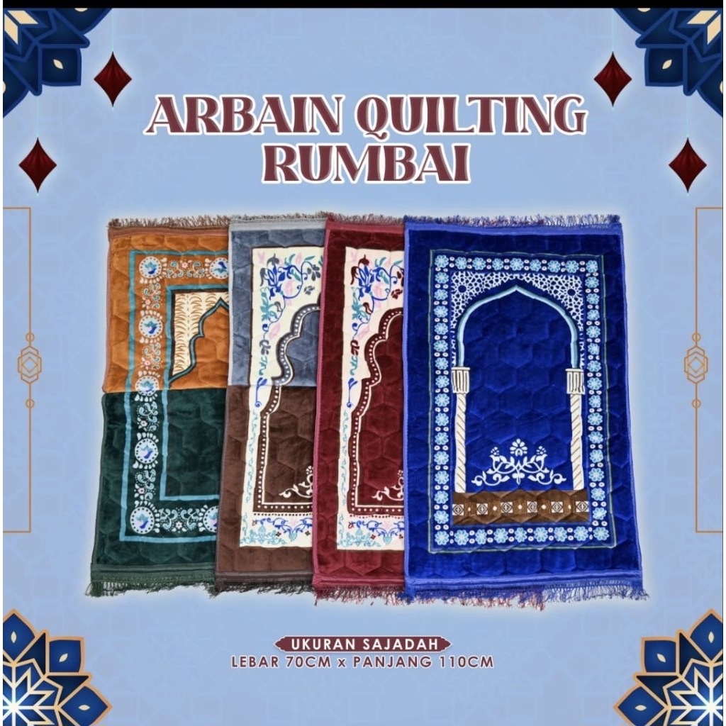 SAJADAH ARBAIN QUILTING RUMBAI