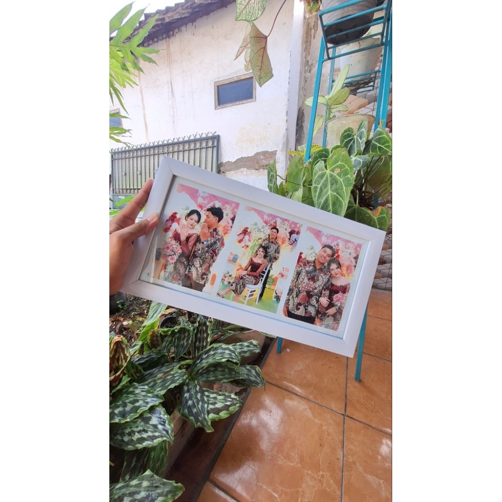 Cetak Foto Kolase / Pigura Kaca / Frame Foto Minimalis