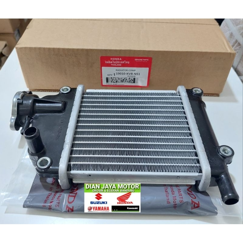 Thailand Radiator KVB Vario 110 karbu Vario cbs vario techno Radiator pendingin mesin kvb Dian jaya 