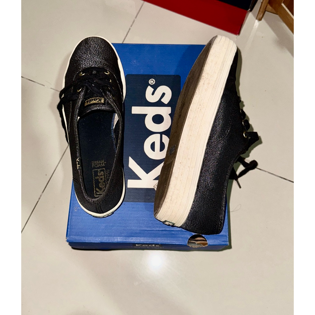 Keds Triple CVO Metalic Twill Black