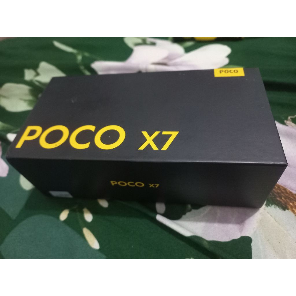 dusbox poco x7 5G ori bekas realpict masih mulus