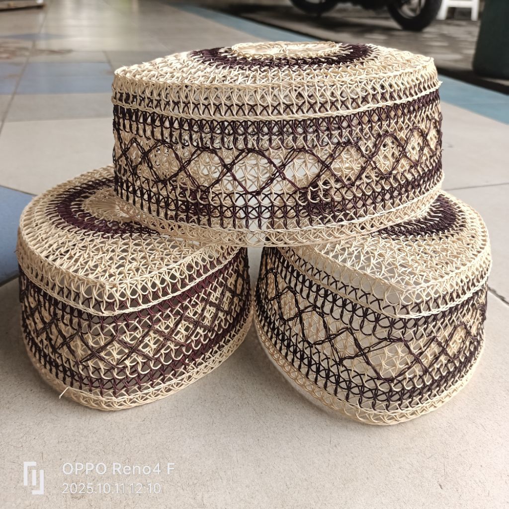 Peci/Songkok Rotan Asli Kalimantan