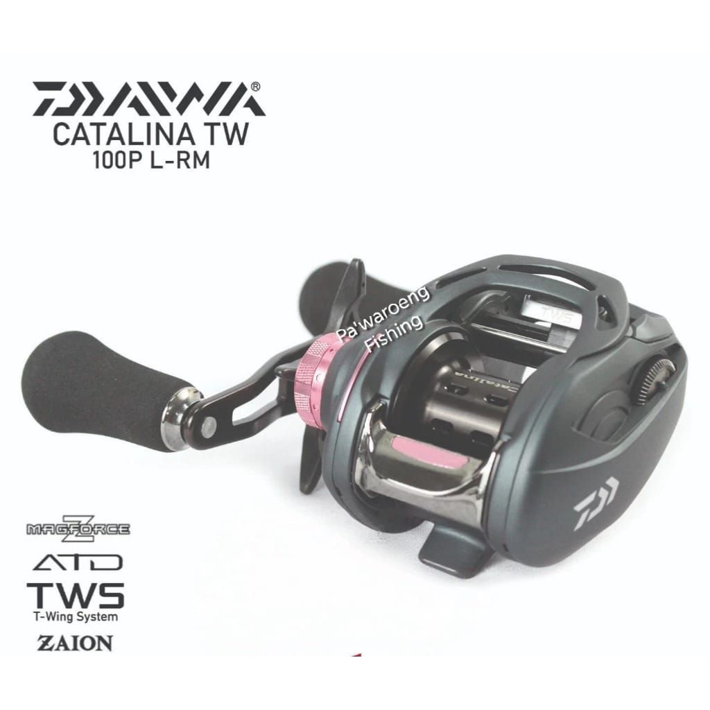 REEL BC DAIWA CATALINA TW 100SHL | 100PHL | HANDLE KIRI | BAITCASTING | GARANSI RESMI 1 TAHUN