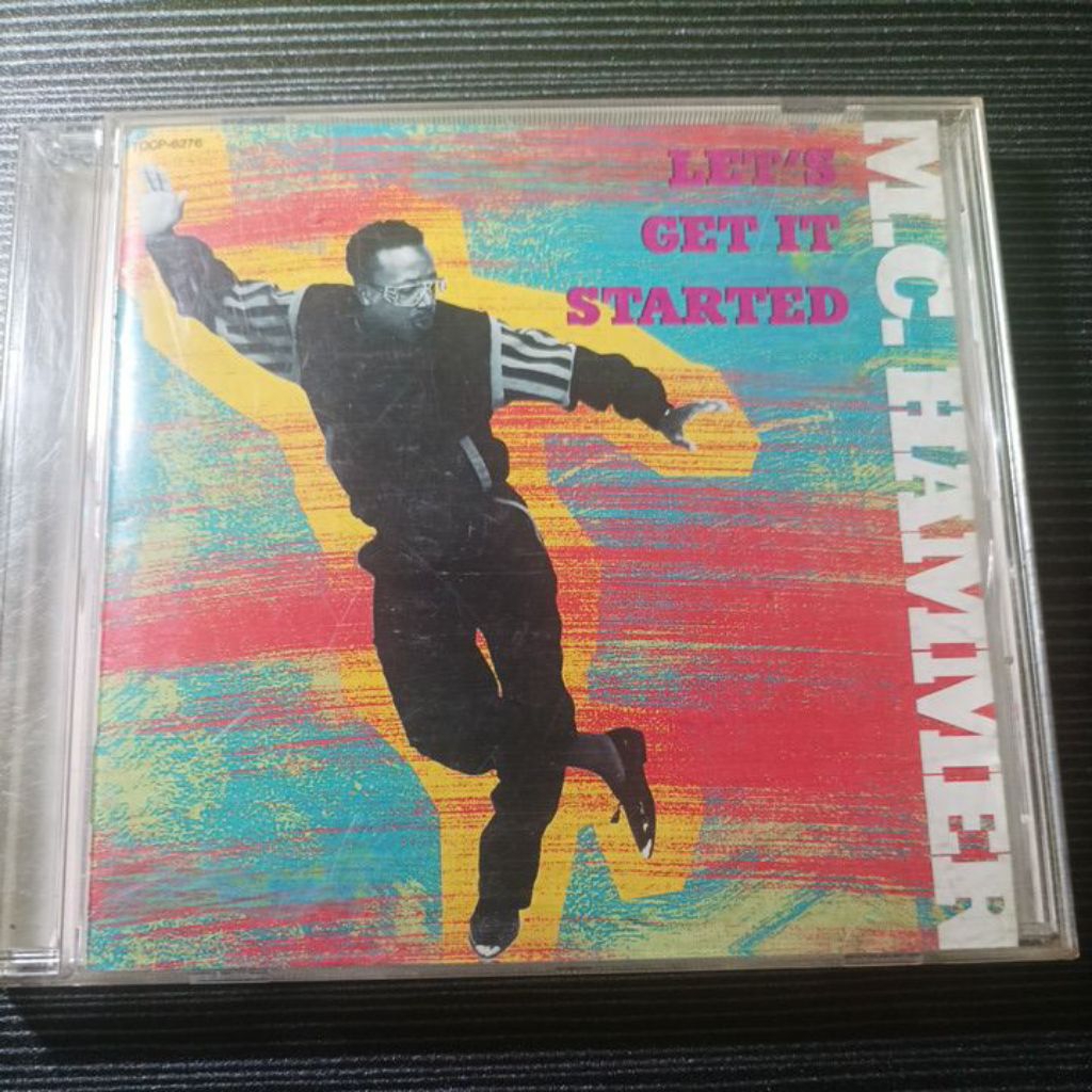 CD MC. HAMMER - LET'S GET IT STARTED / JAPANESE RELEASES