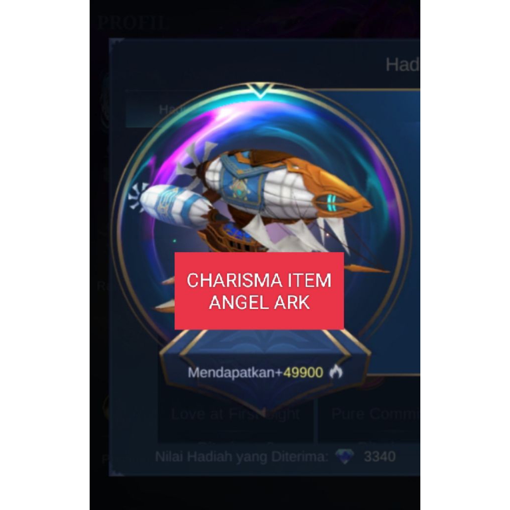 ITEM CHARISMA ANGEL ARK MLBB