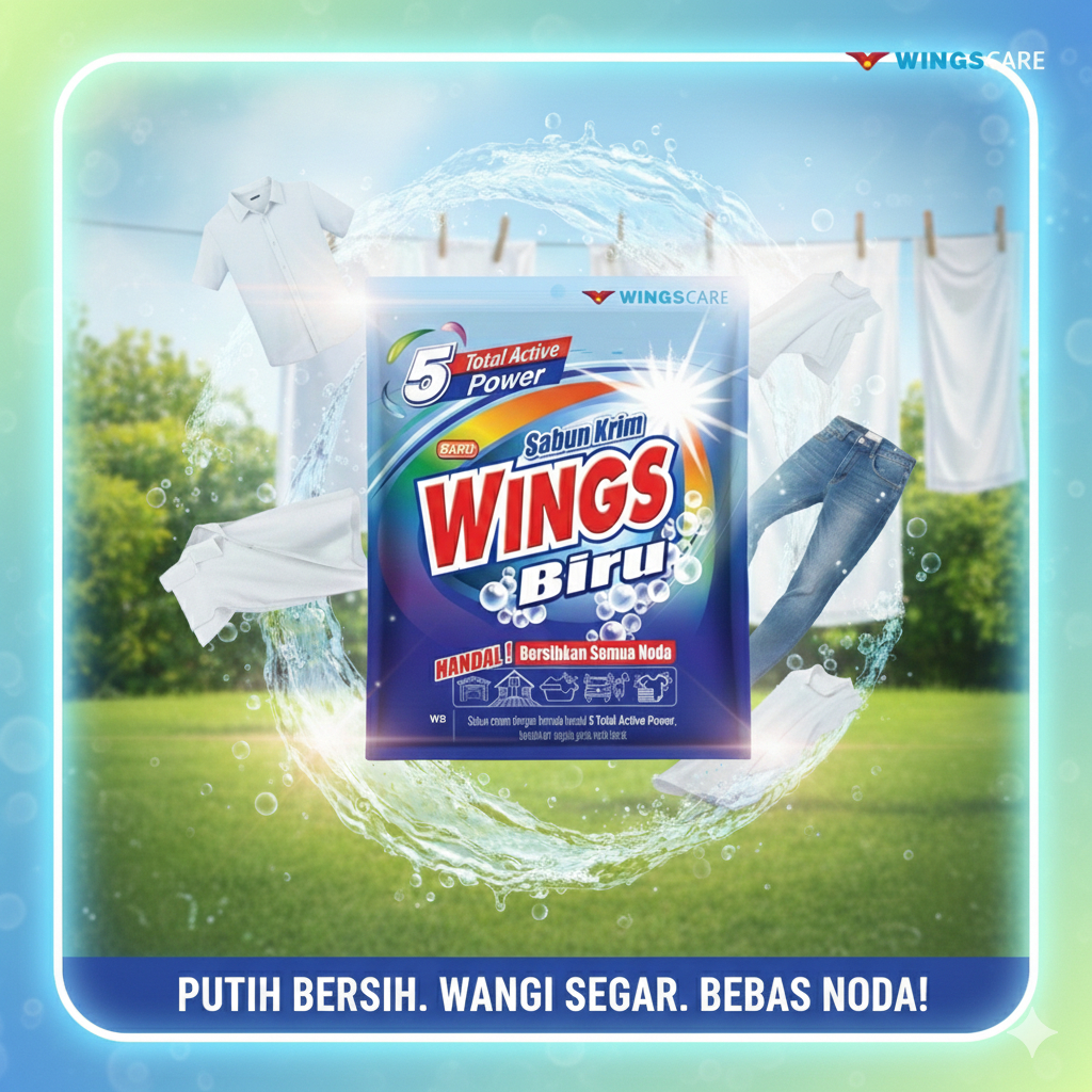 WINGS SABUN COLEK 67 g / WINGS SABUN COLEK BIRU / WINGS BIRU