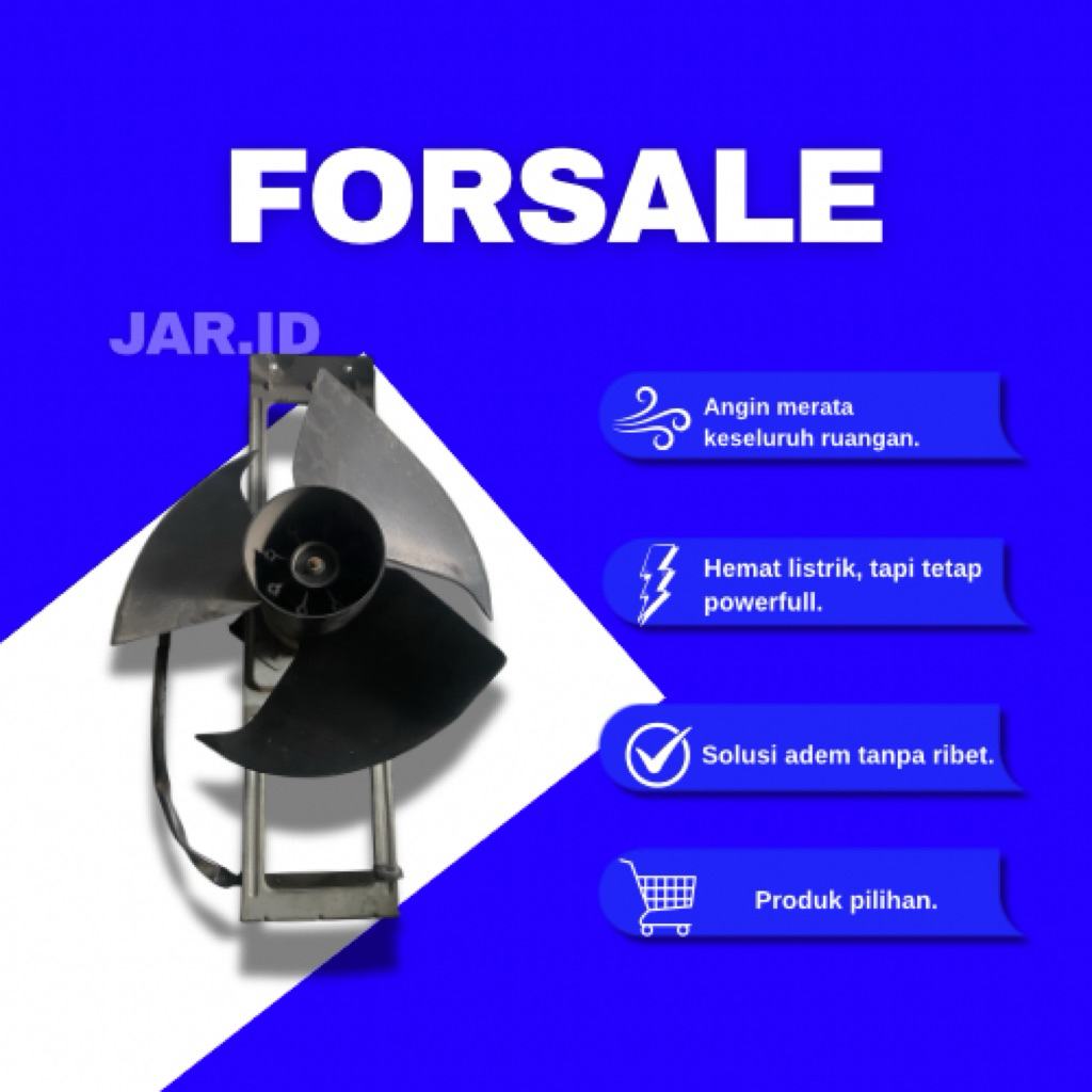 Kipas AC Bekas 1–2 PK Outdoor – Super Kencang, Siap Pakai